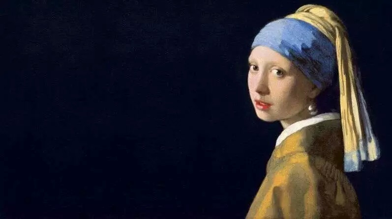 戴珍珠耳环的少女，十七世纪荷兰画家扬·弗美尔的作品